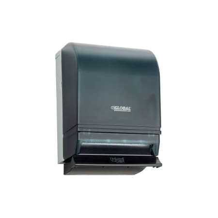 Palmer Fixture Push Bar Paper Towel Roll Dispenser Smoke Gray/Beige TD021501-AA